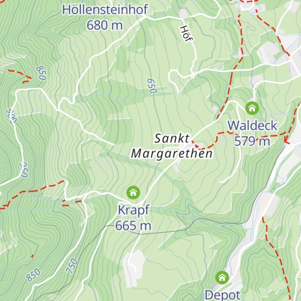Map of Dornerer