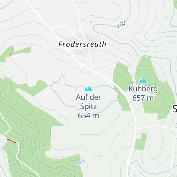 Map of Auf der Spitz