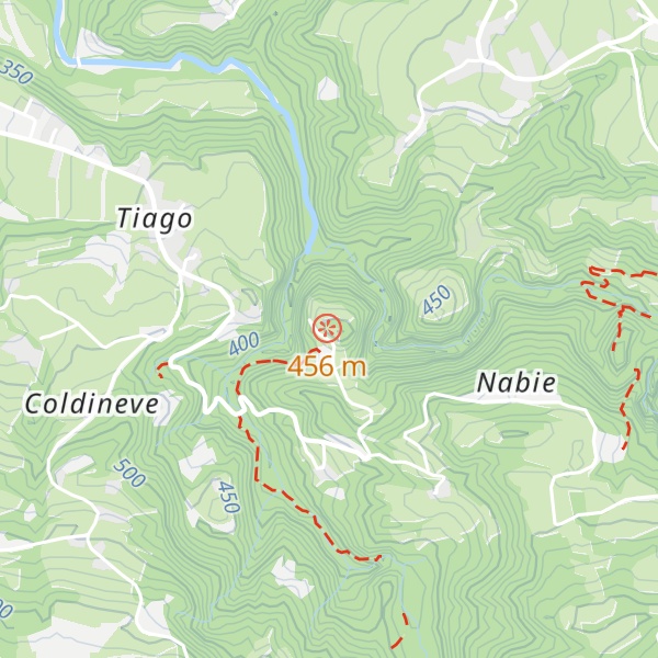Map of Castello di Zumelle