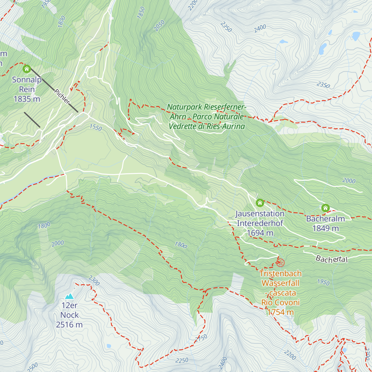Jausenstation Angerer map