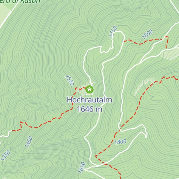 Map of Hochrautalm