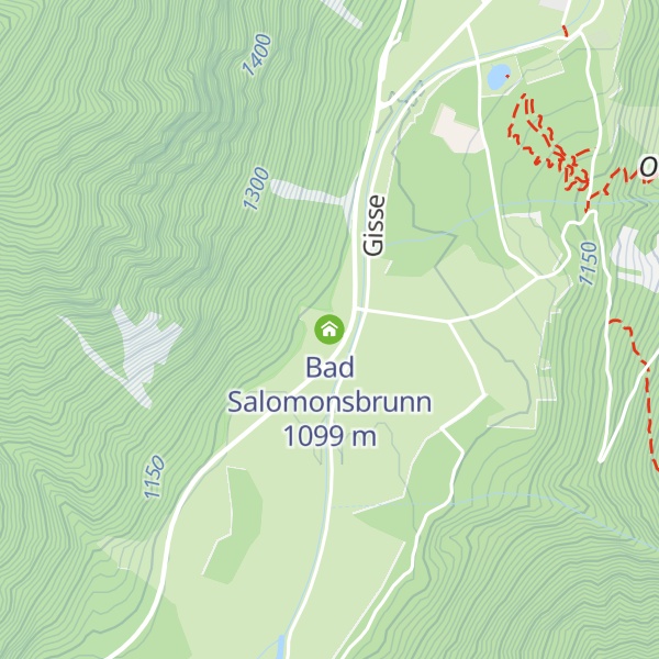Map of Bad Salomonsbrunn