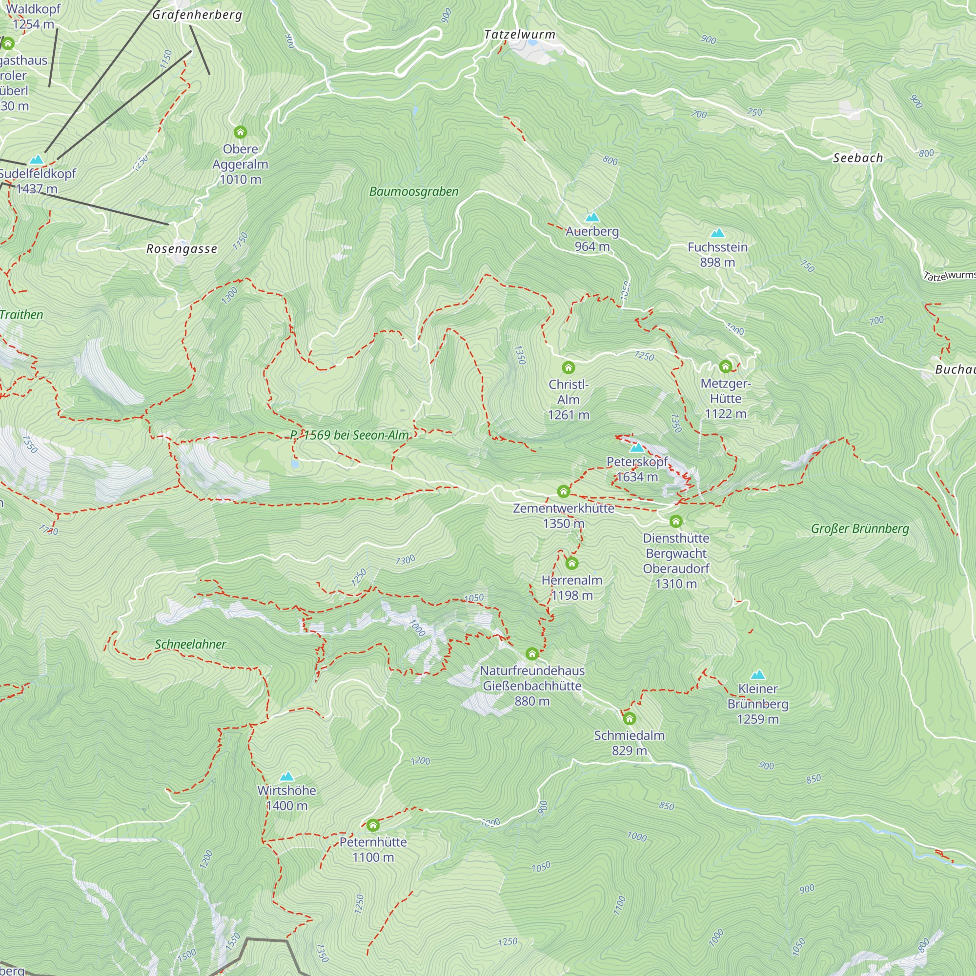 Lochhütte map