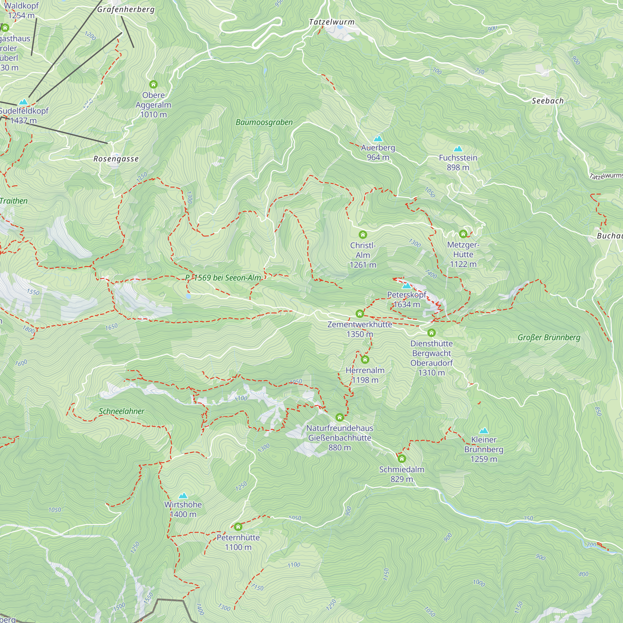 Lochhütte map