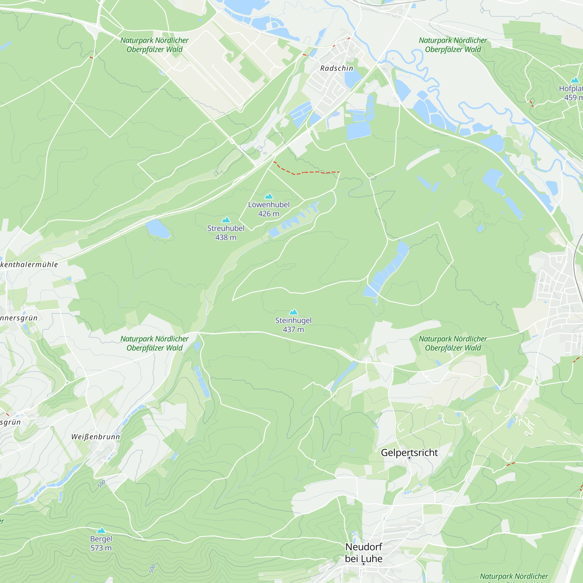 Pechhütte map
