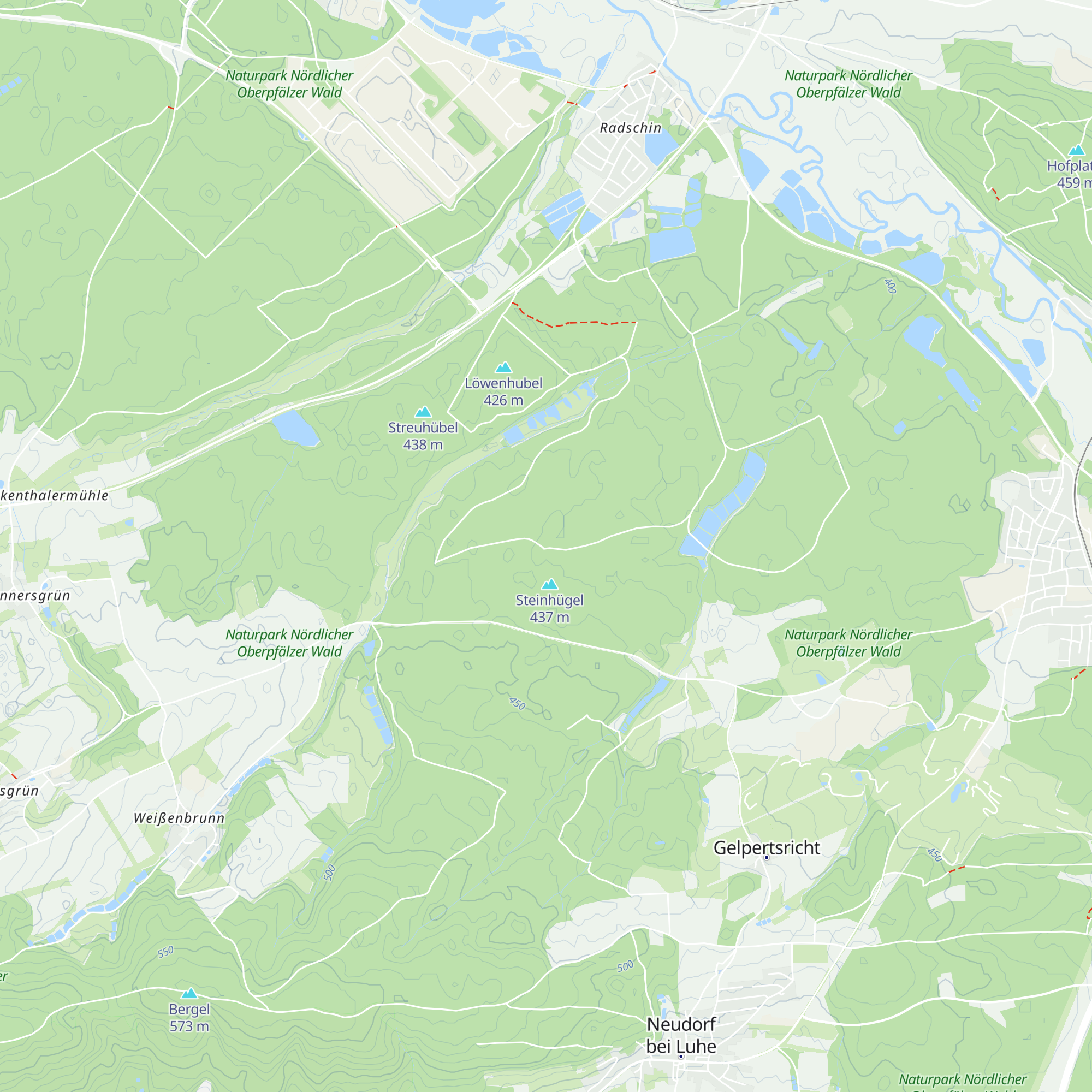 Pechhütte map