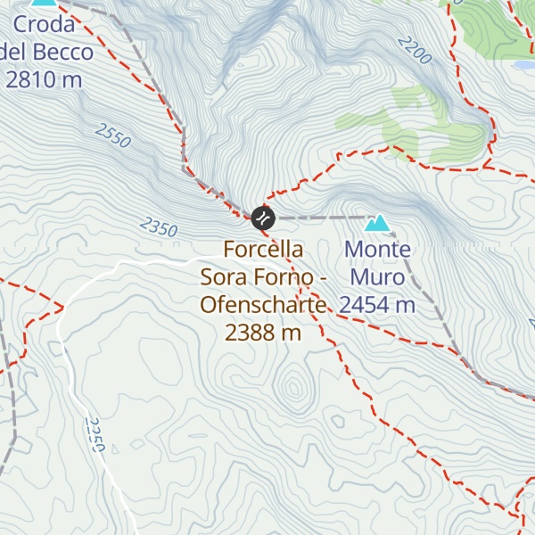 Map of Centro Studi montani - Winter dormitory