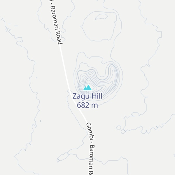 Map of Zagu Hill