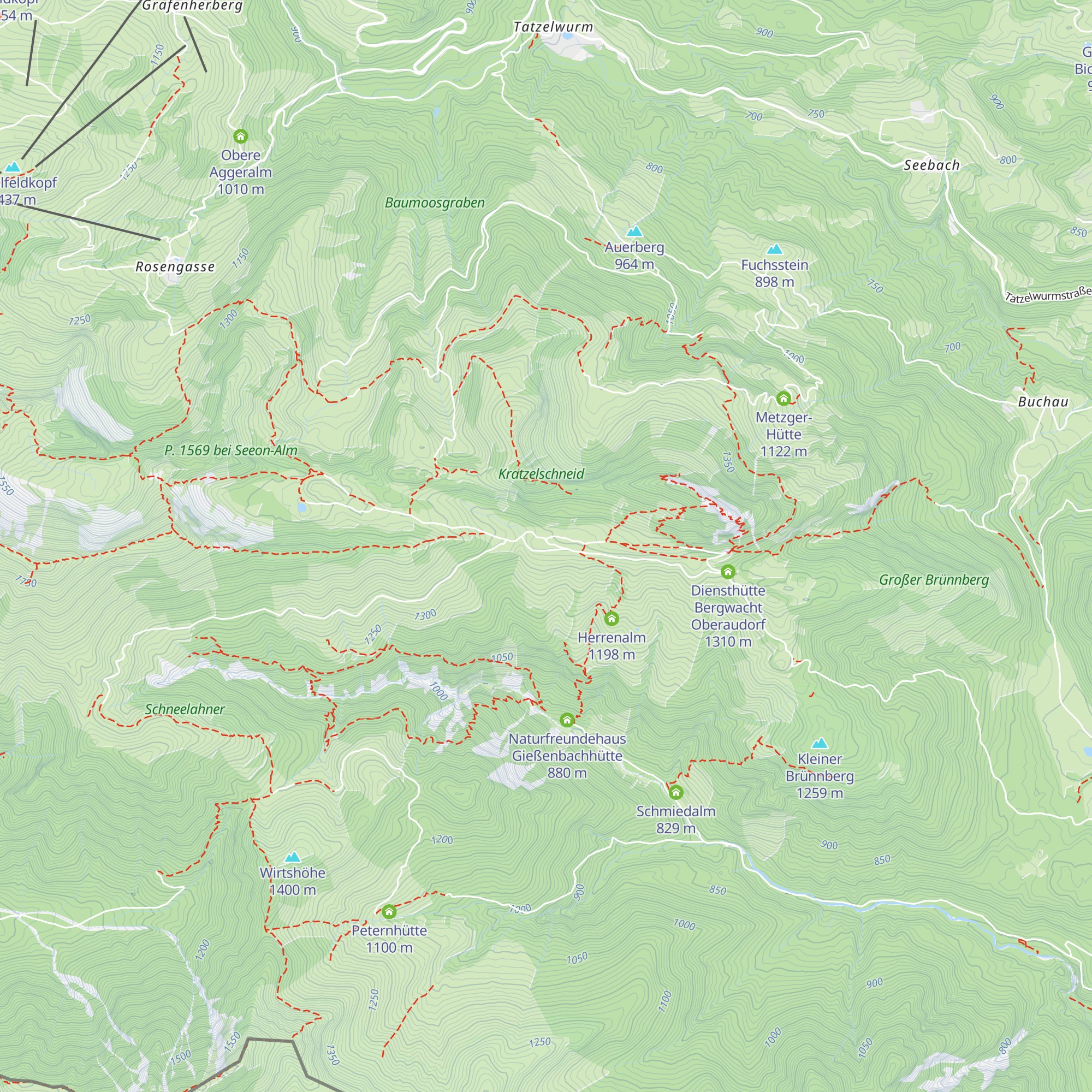 Großhuber map