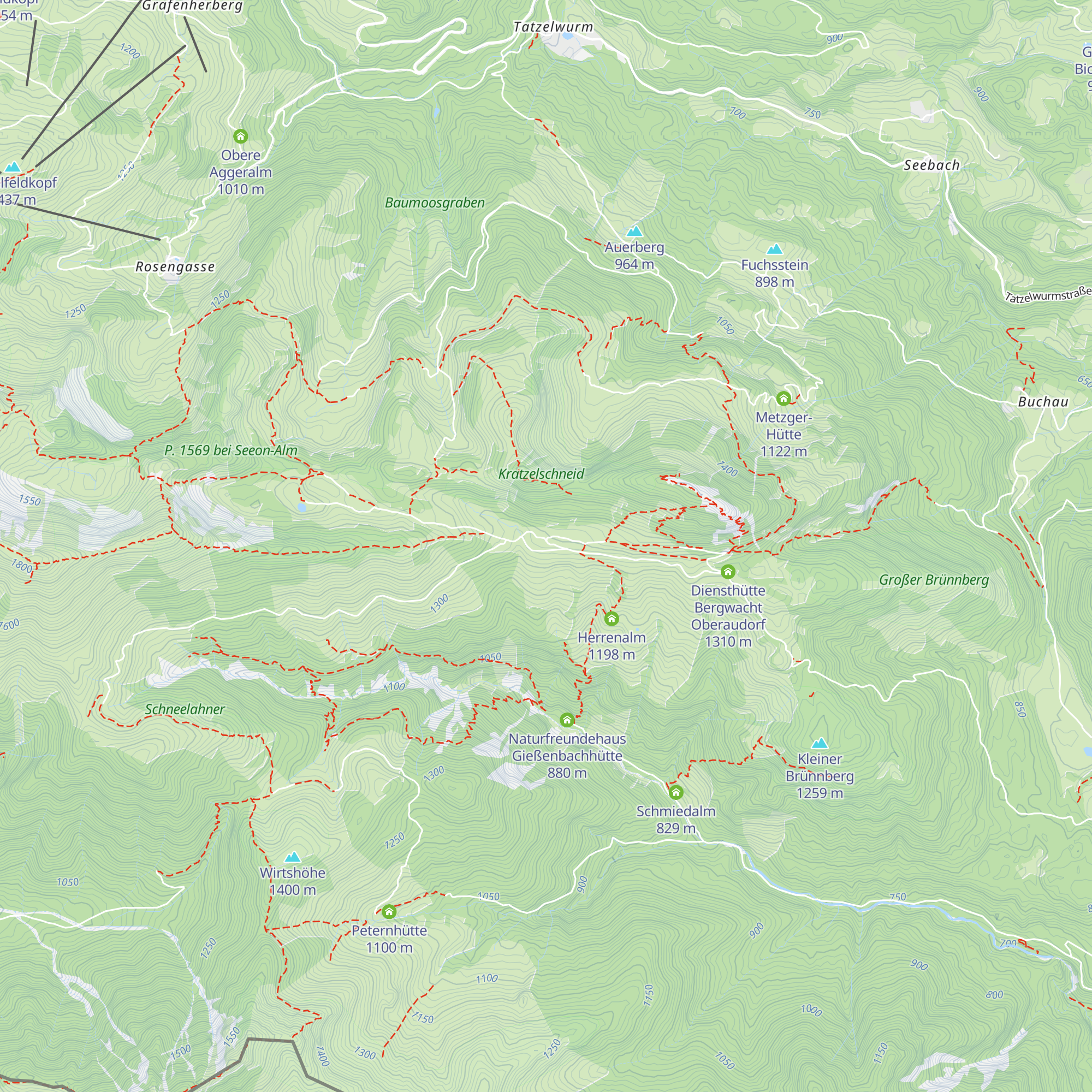 Großhuber map