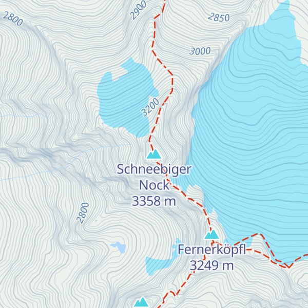Map of Schneebiger Nock
