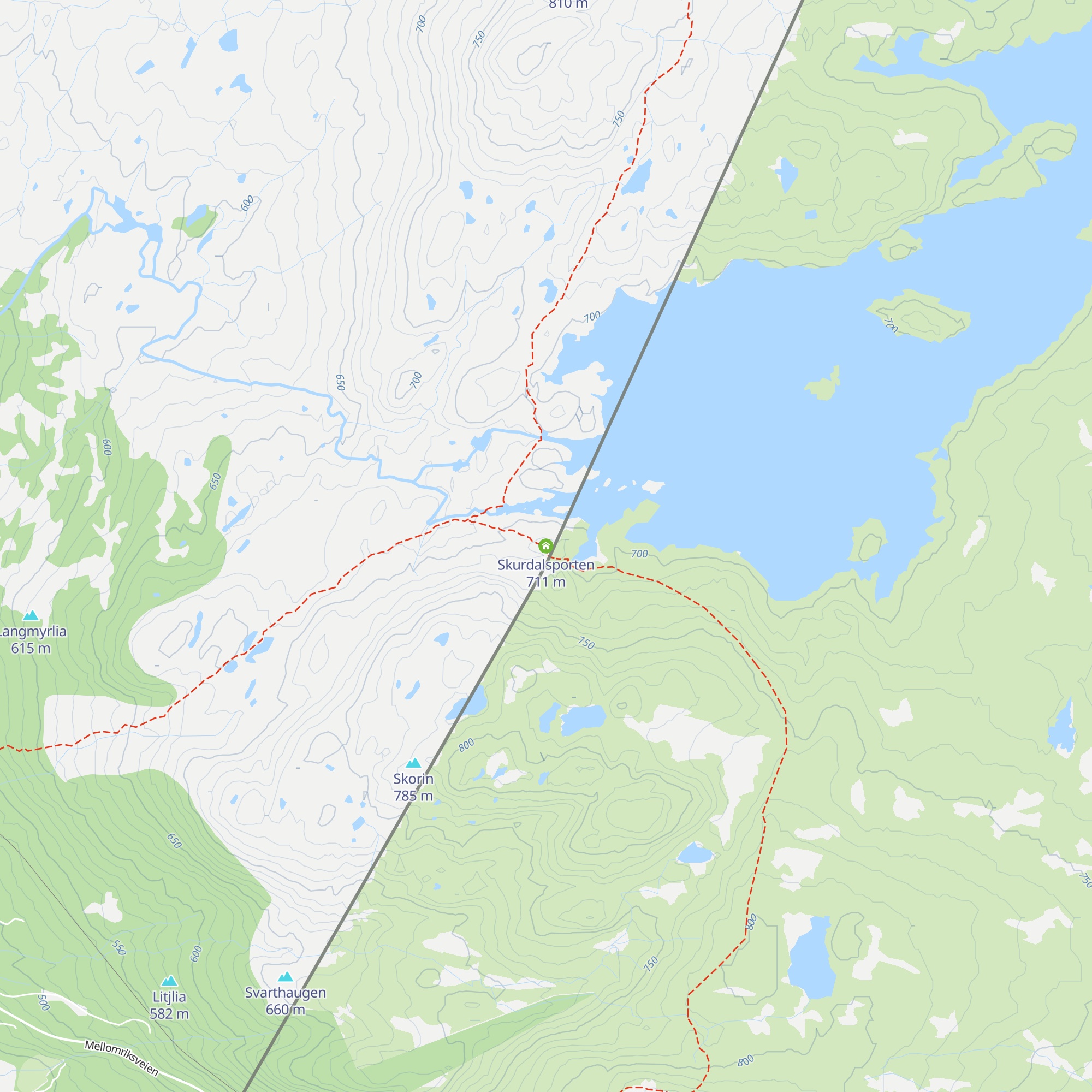 Skurdalsporten map