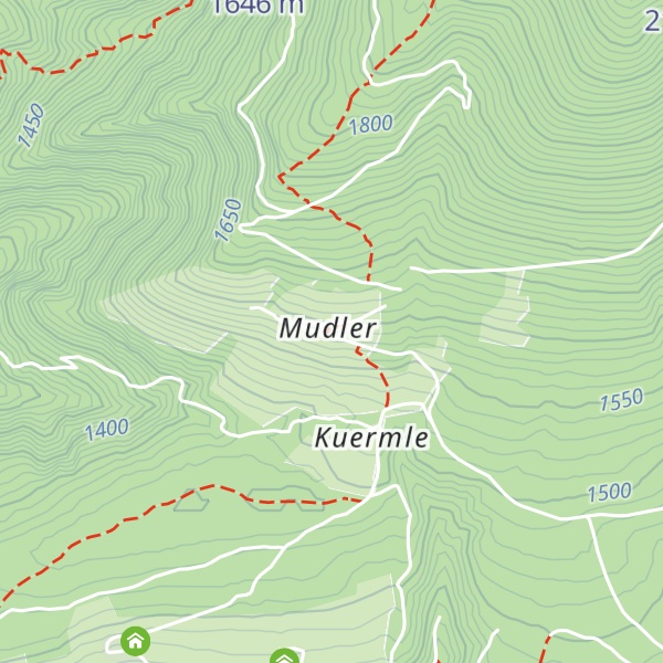 Map of Berggasthaus Mudler