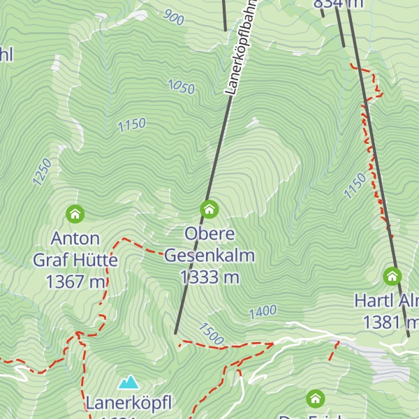 Map of Obere Gesenkalm