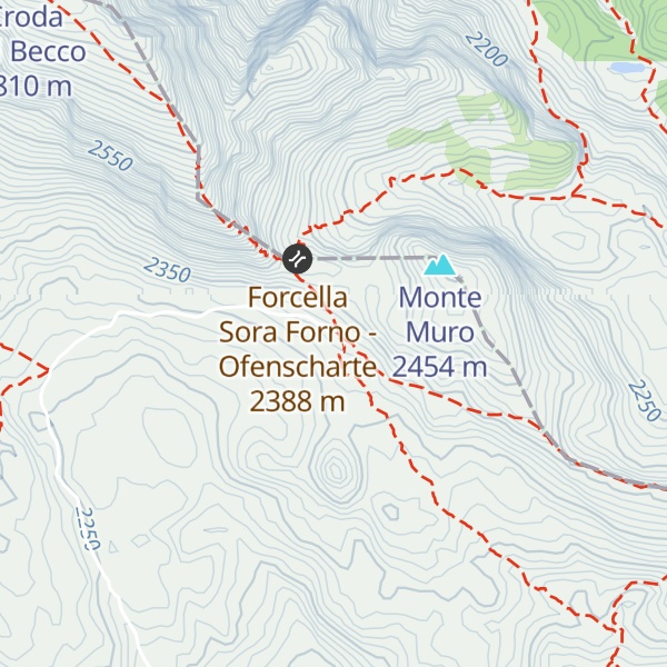 Map of Rifugio Biella - Seekofelhütte