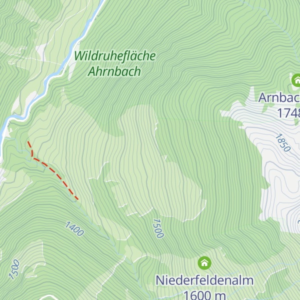 Map of Neuhögenalm