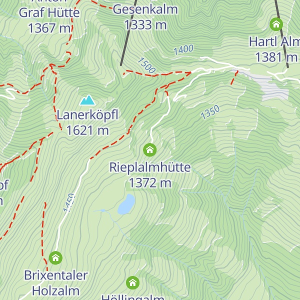 Map of Rieplalmhütte