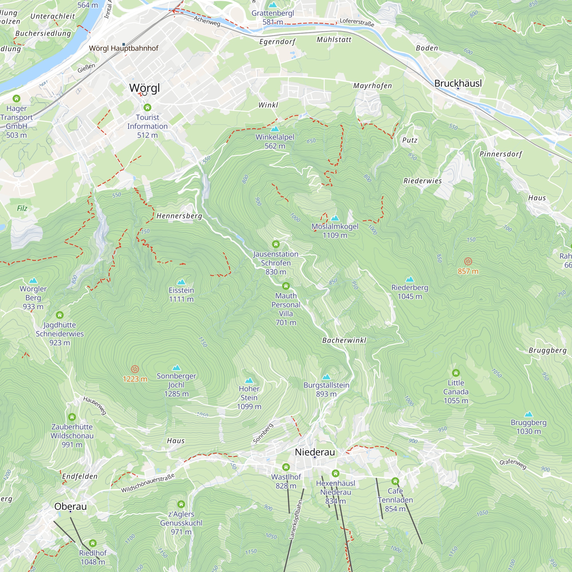 Mauth Personal Villa map