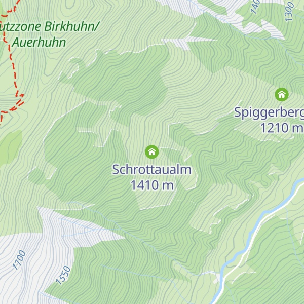 Map of Schrottaualm