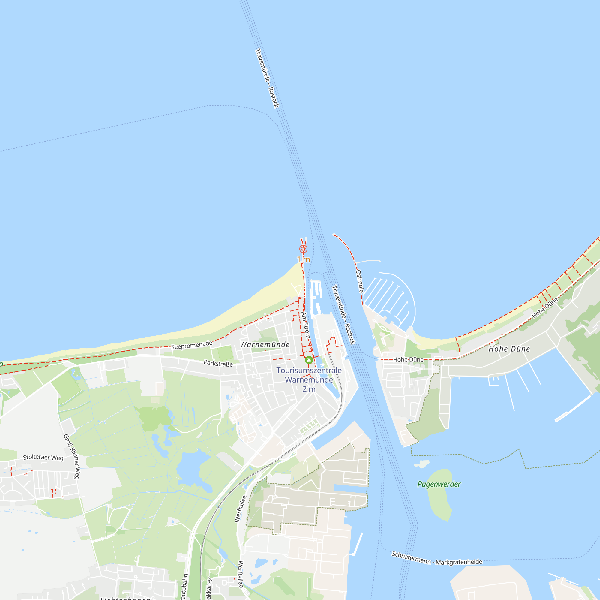 Die Seenotretter - Informationszentrum Mecklenburg-Vorpommern map