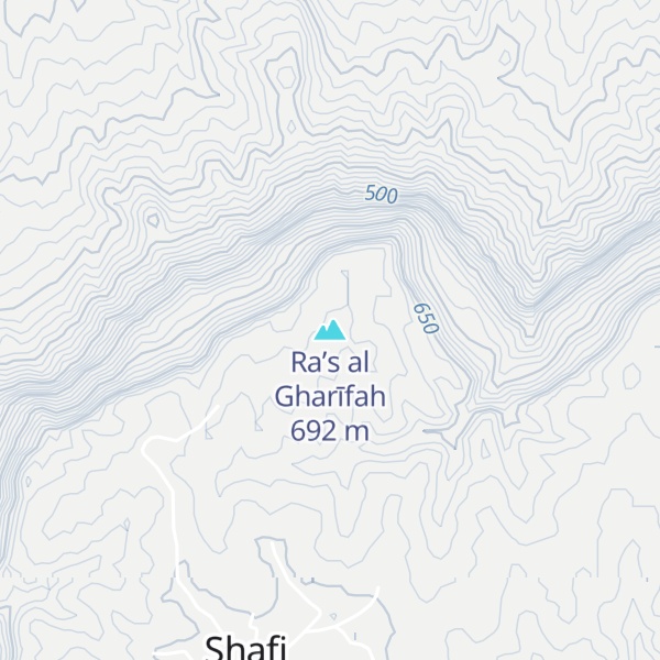 Map of Ra’s al Gharīfah