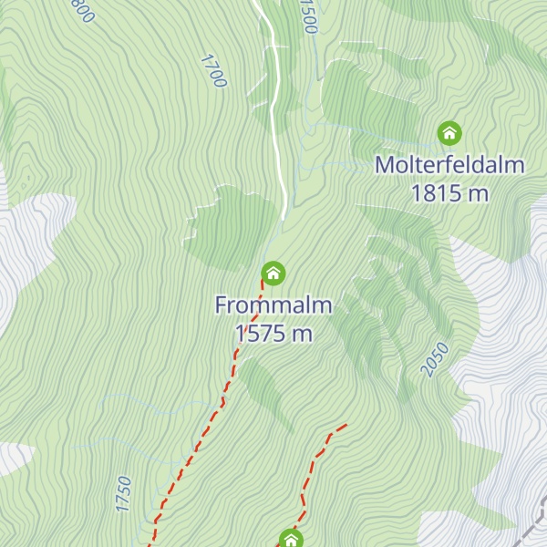 Map of Frommalm