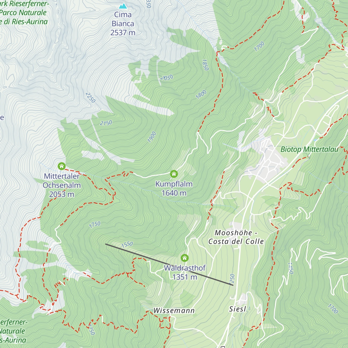 Kumpflalm map