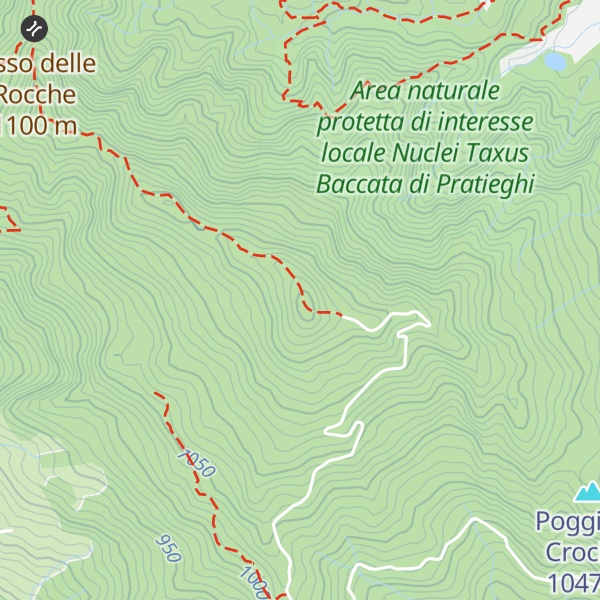 Map of Monte della Zucca