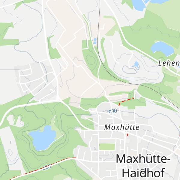 Map of Mittelstandszentrum Maxhütte