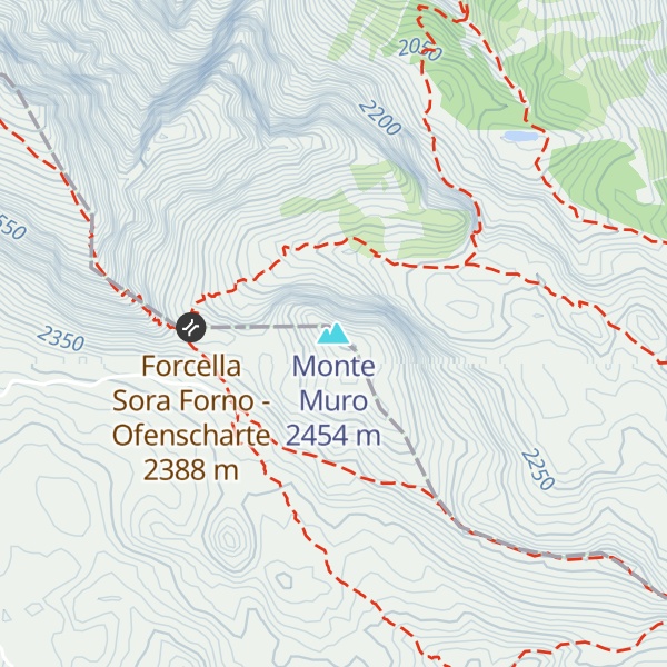 Map of Monte Muro