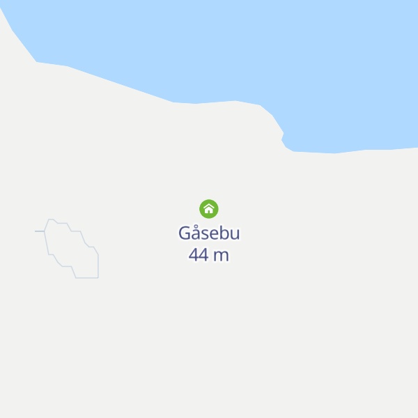 Map of Gåsebu