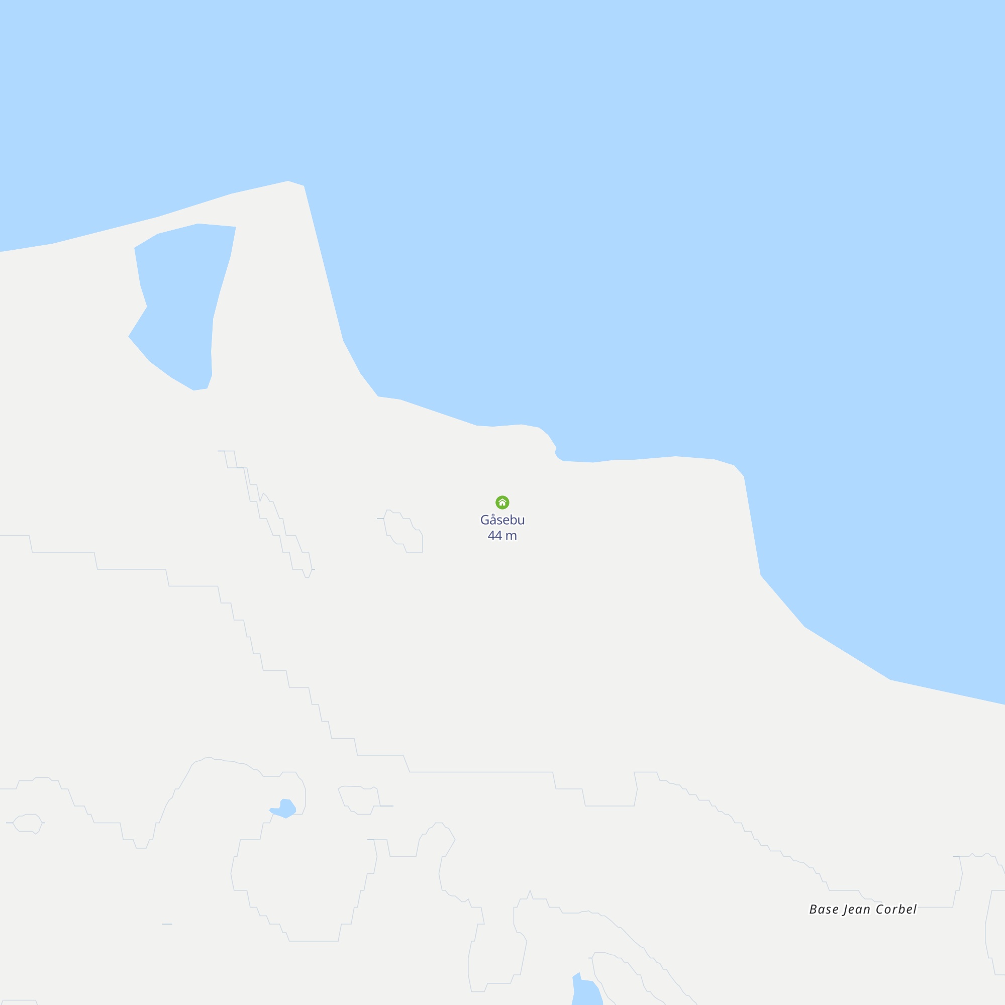 Gåsebu map