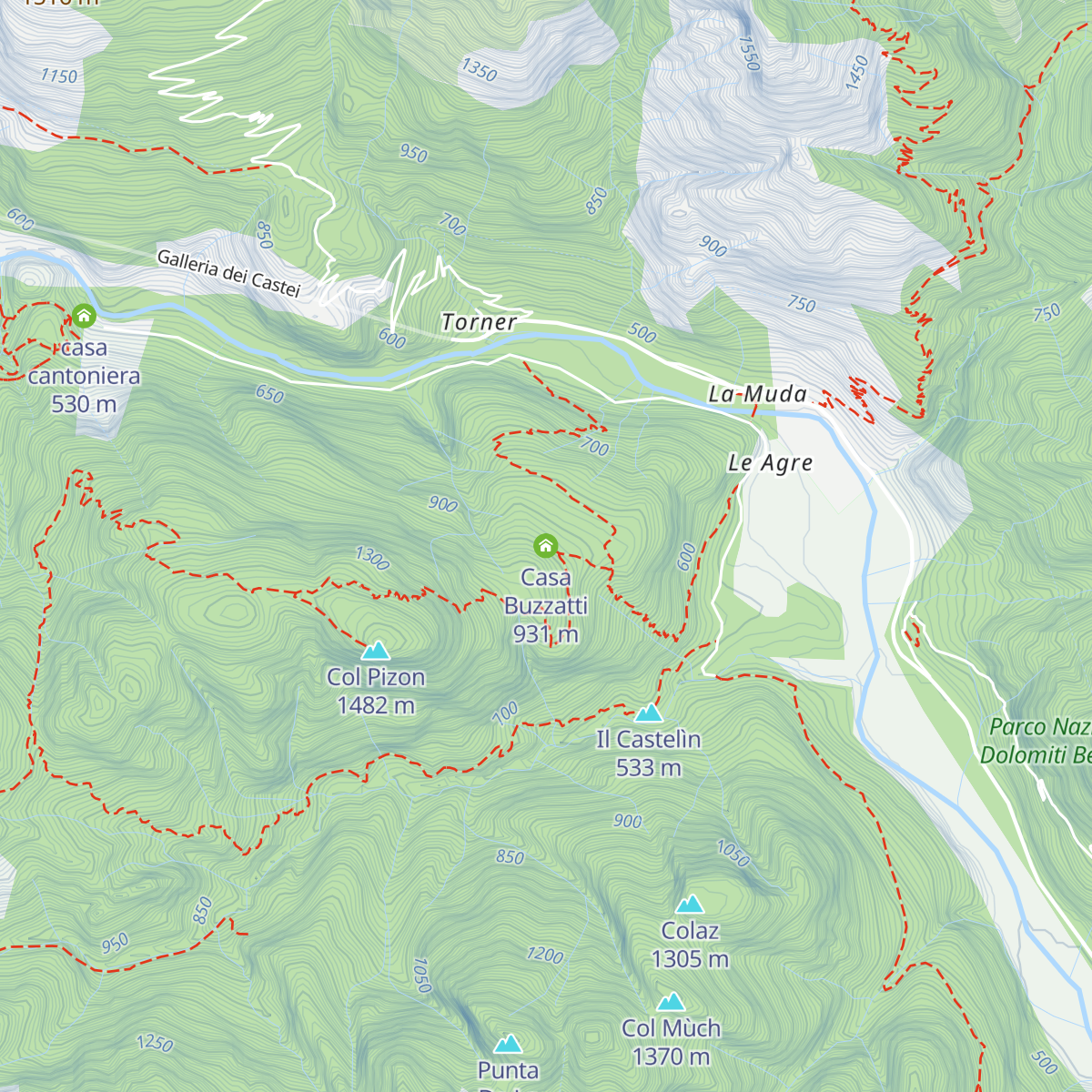Casa Buzzatti map
