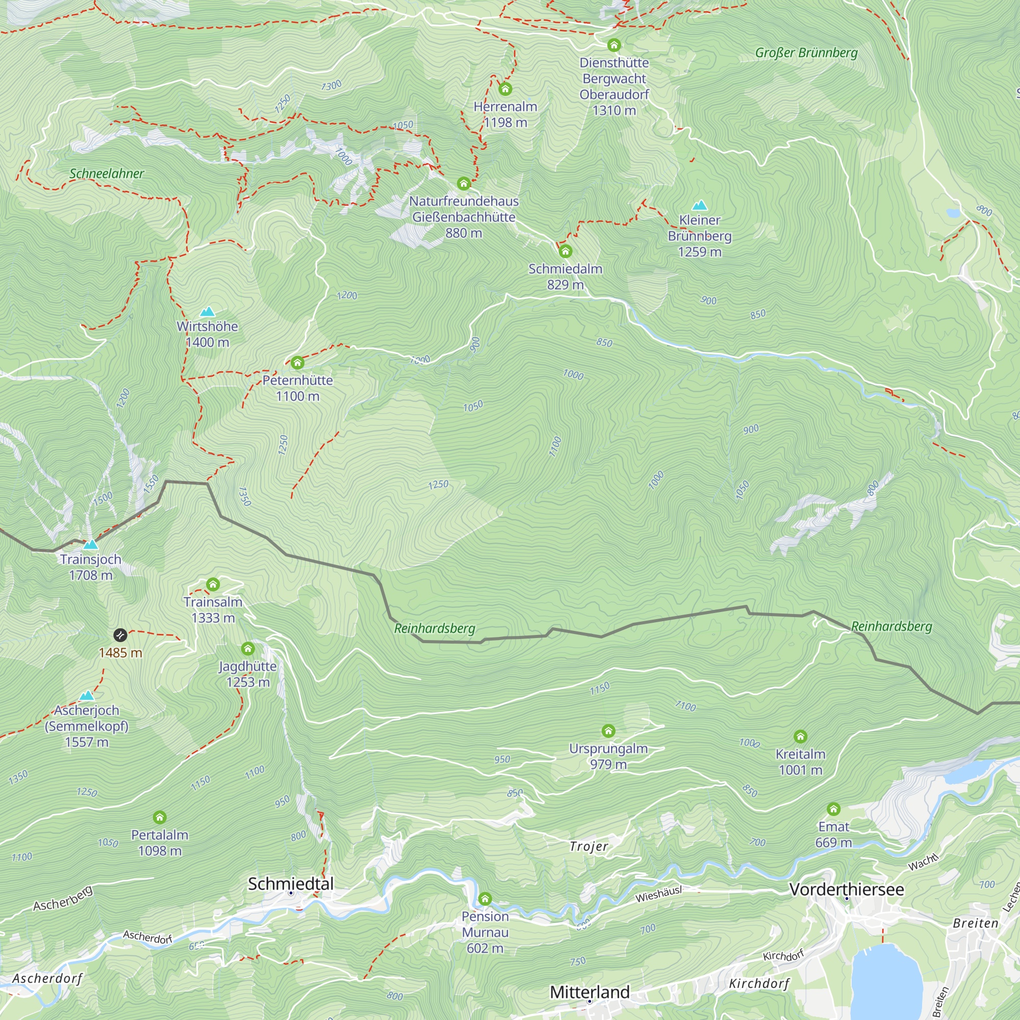 Guggen-Kohlstatt map
