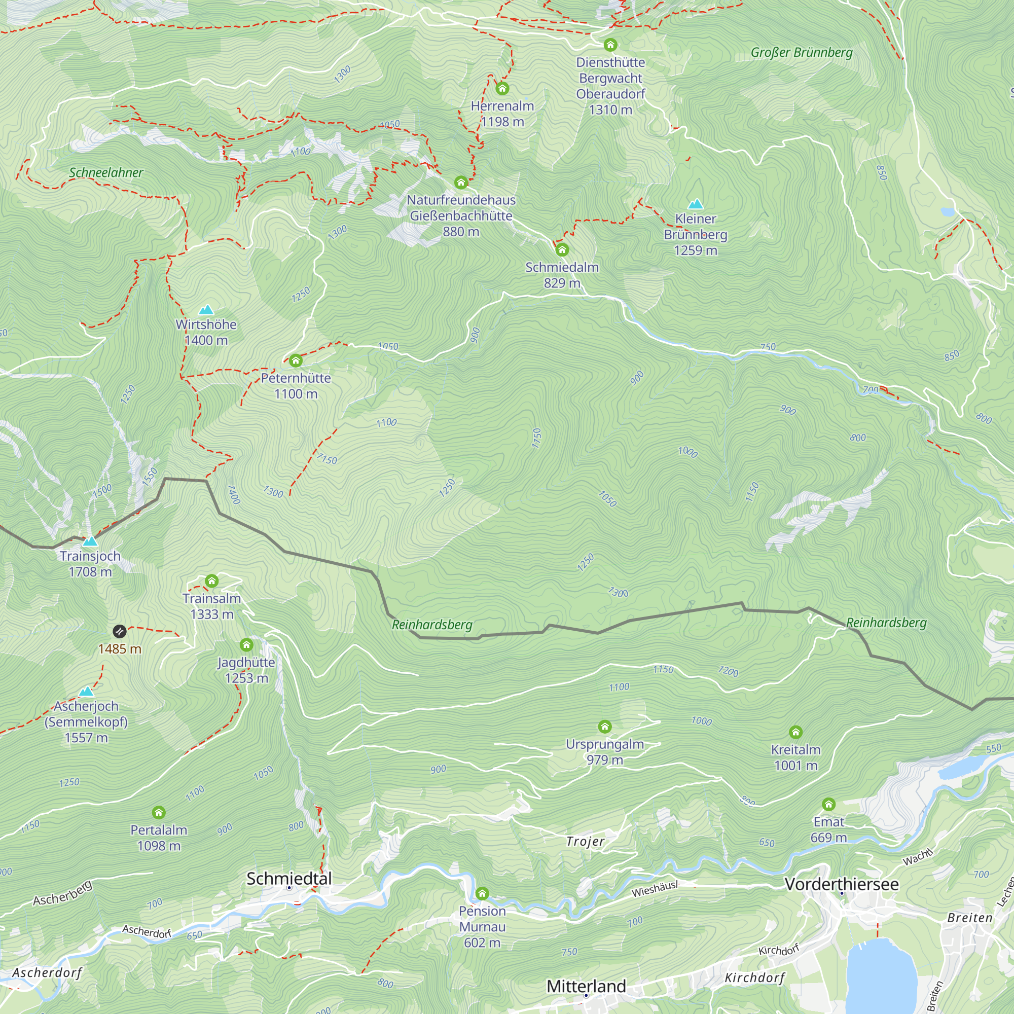 Guggen-Kohlstatt map