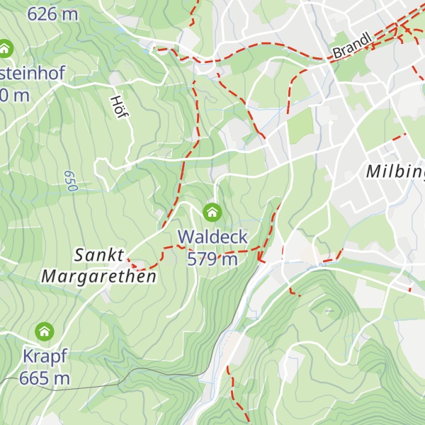 Map of Waldeck