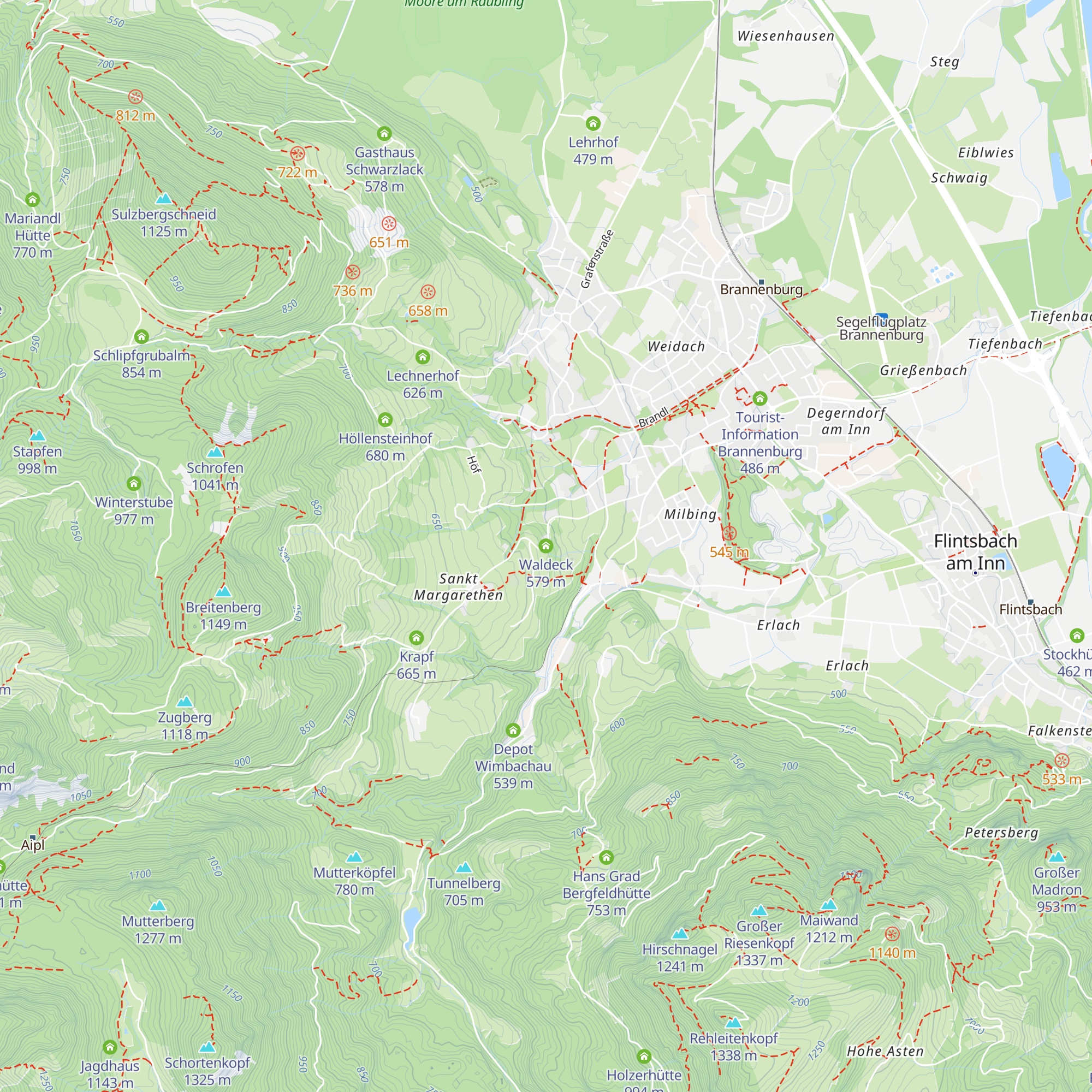 Waldeck map