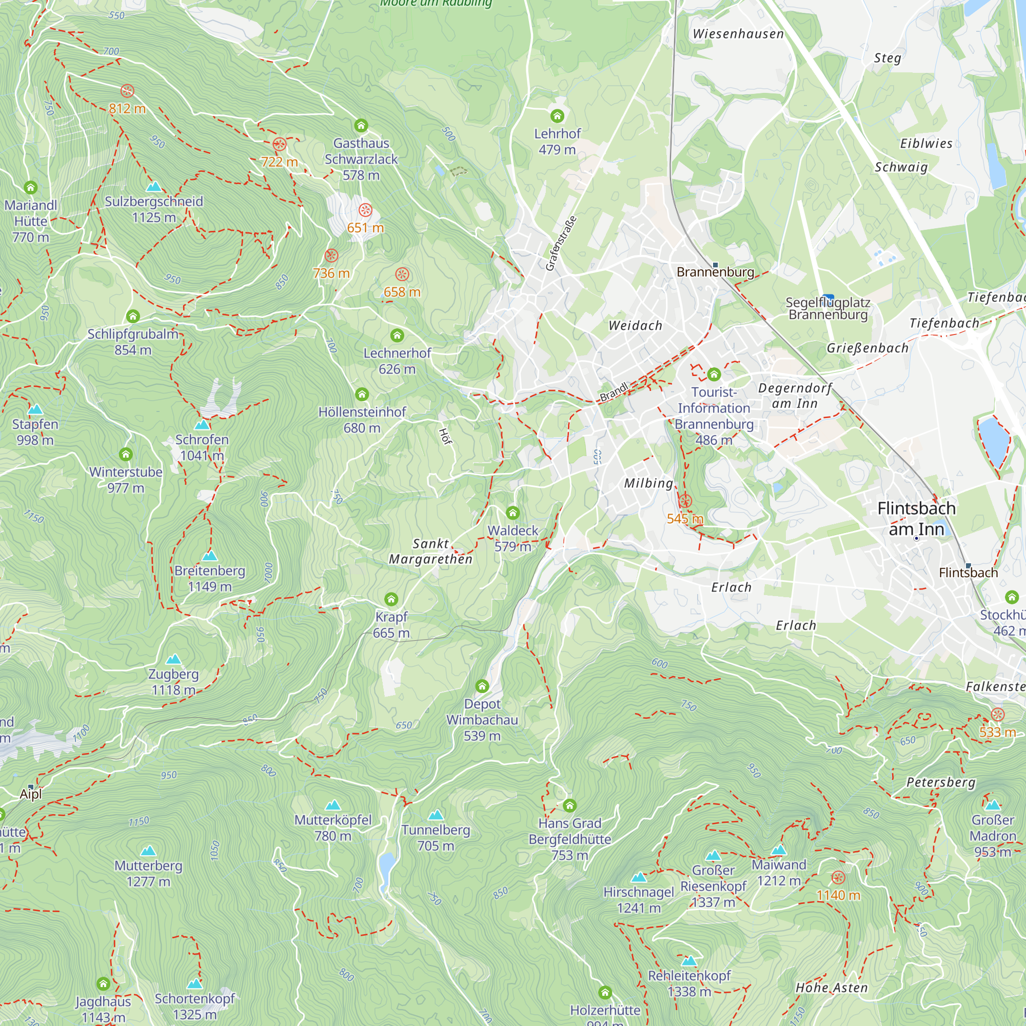 Waldeck map