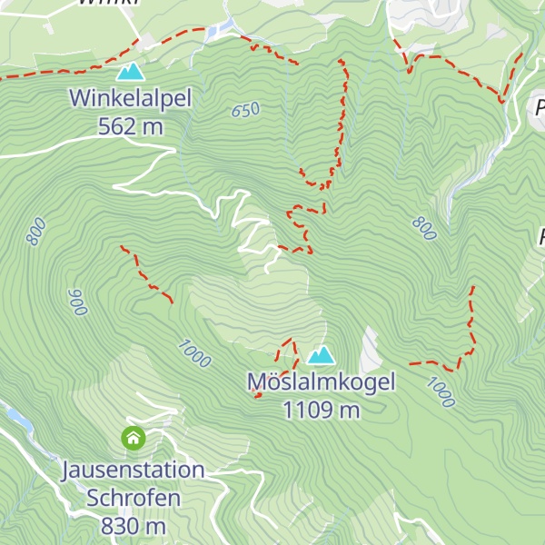 Map of Almgasthof Möslalm