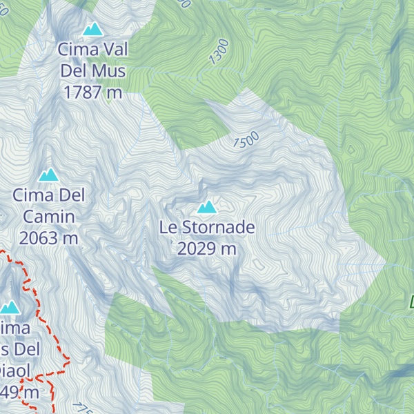 Map of Le Stornade