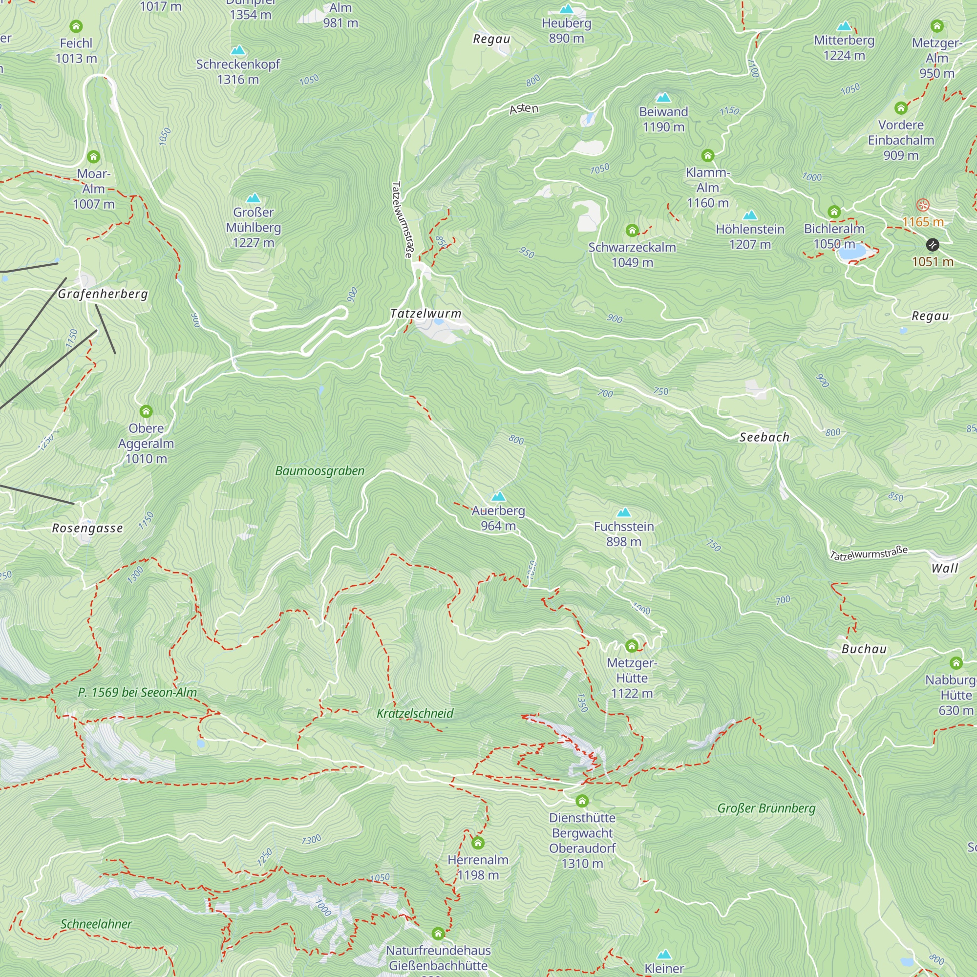 Schneelahner Hütte map