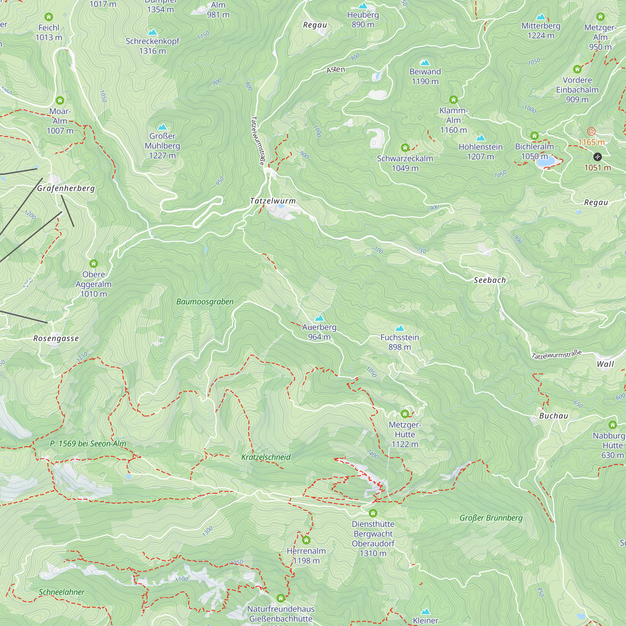 Schneelahner Hütte map