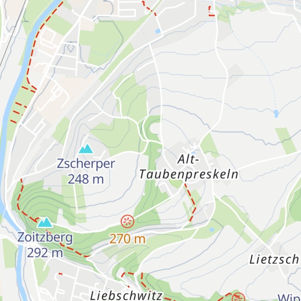 Map of Büchsenberg