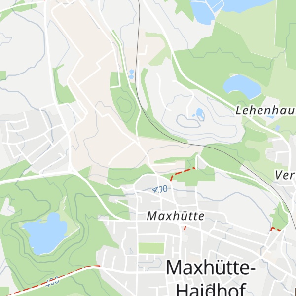 Map of BBZ Maxhütte-Haidhof