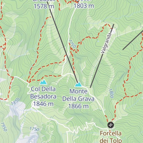 Map of Ristorante Su'n Paradis