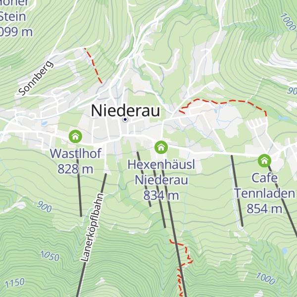 Map of Bobo´s Heustadl