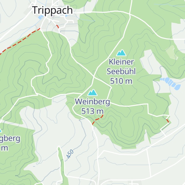 Map of Weinberg