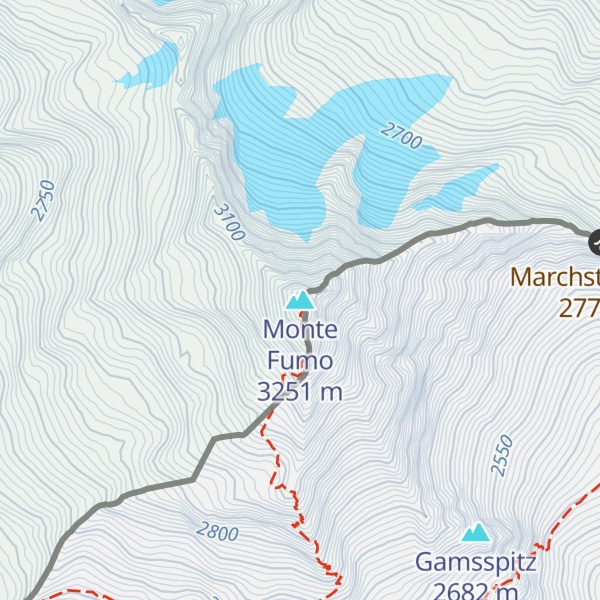 Map of Monte Fumo