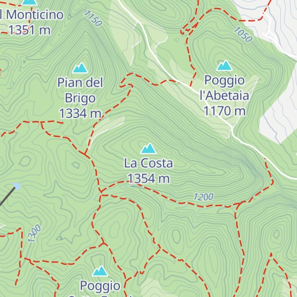 Map of La Costa