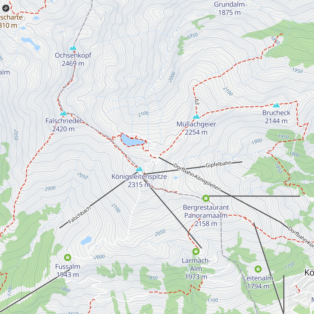 Gipfeltreffen map